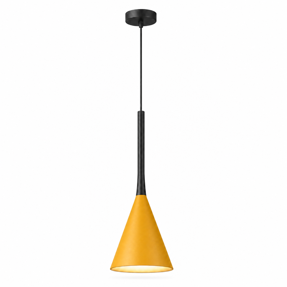 Calla Cone Pendant Light Sculptural Funnel Hanging Lamp