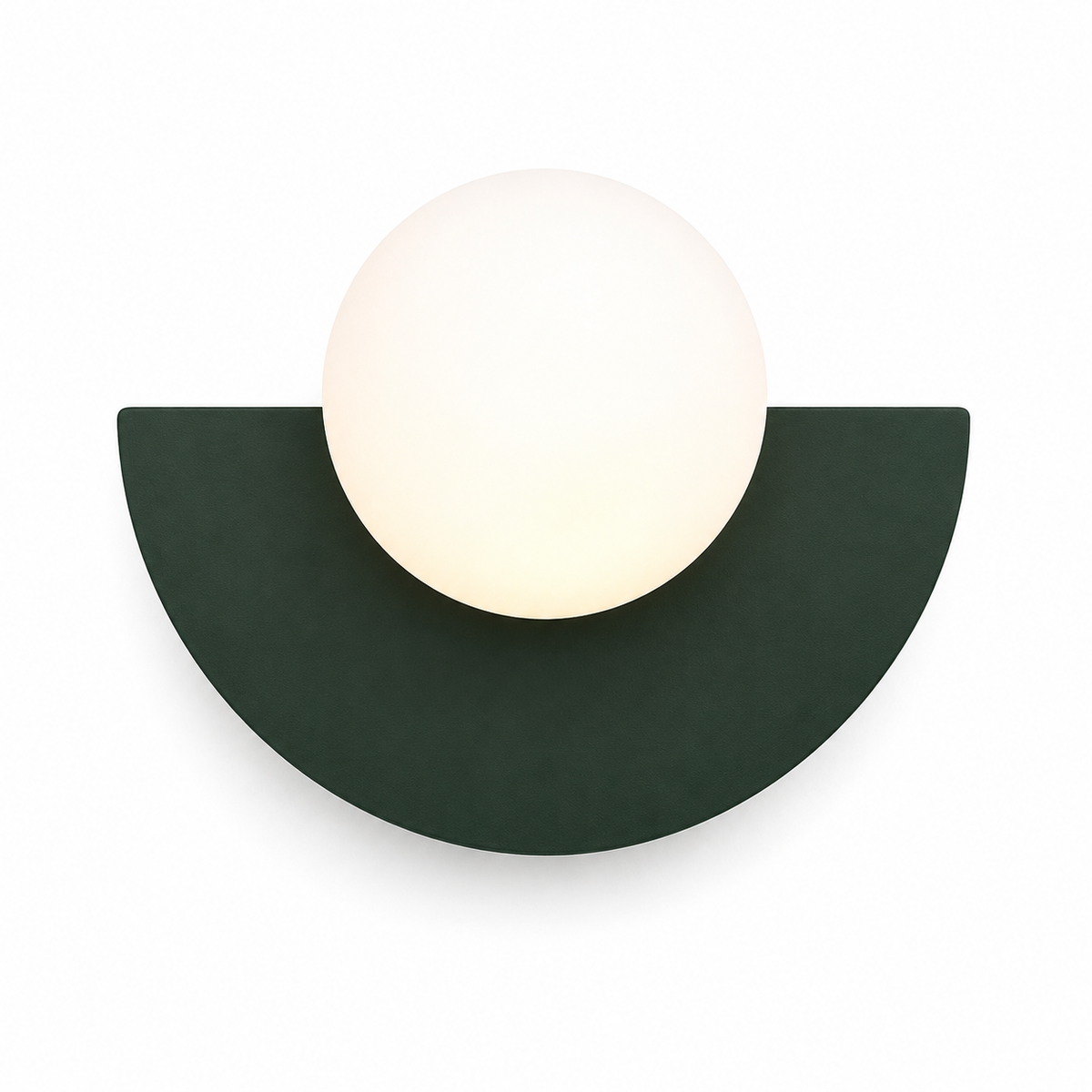 
Bolla Lucente Glass Globe Wall Sconce Hardwired G9 LED Ready