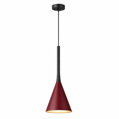 Calla Cone Pendant Light Sculptural Funnel Hanging Lamp