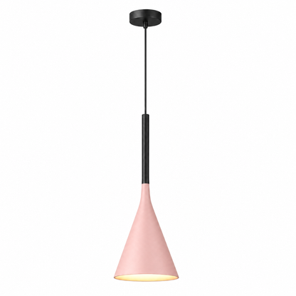 Calla Cone Pendant Light Sculptural Funnel Hanging Lamp