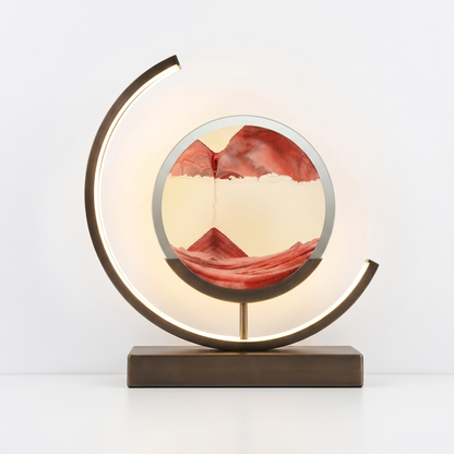 Duna Moving Sand Art Lamp Dimmable LED Desk and Bedside Light