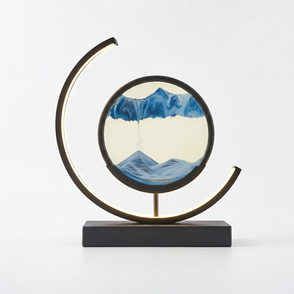Duna Moving Sand Art Lamp Dimmable LED Desk and Bedside Light