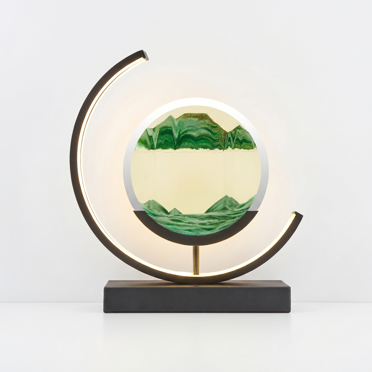 
Duna Moving Sand Art Lamp Dimmable LED Desk and Bedside Light