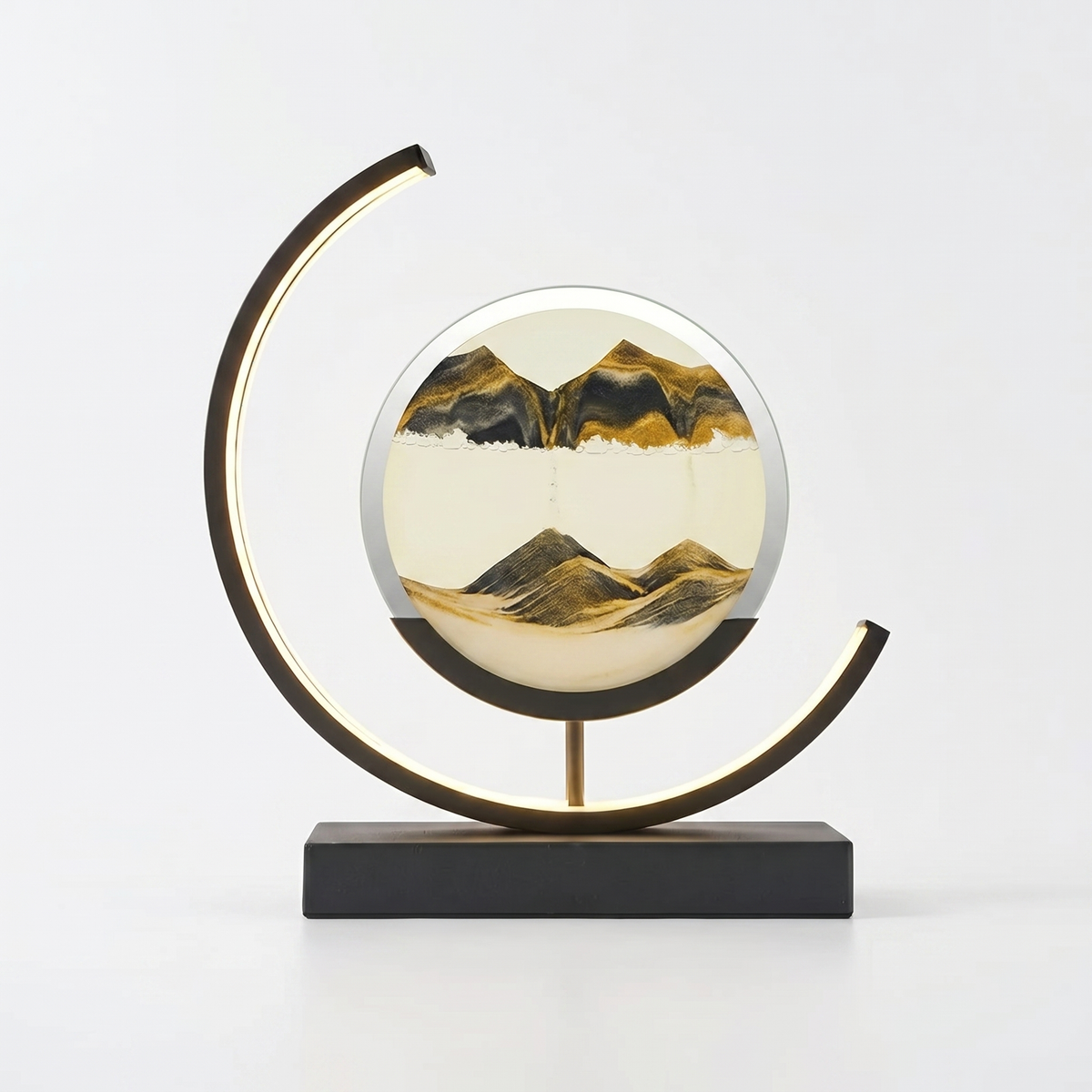 
Duna Moving Sand Art Lamp Dimmable LED Desk and Bedside Light