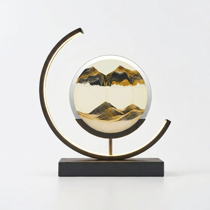 Duna Moving Sand Art Lamp Dimmable LED Desk and Bedside Light