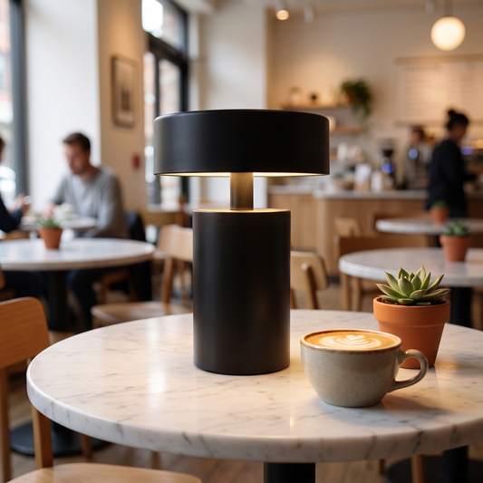 
Vespera Tocco Cordless Table Lamp Rechargeable Touch Mushroom Light